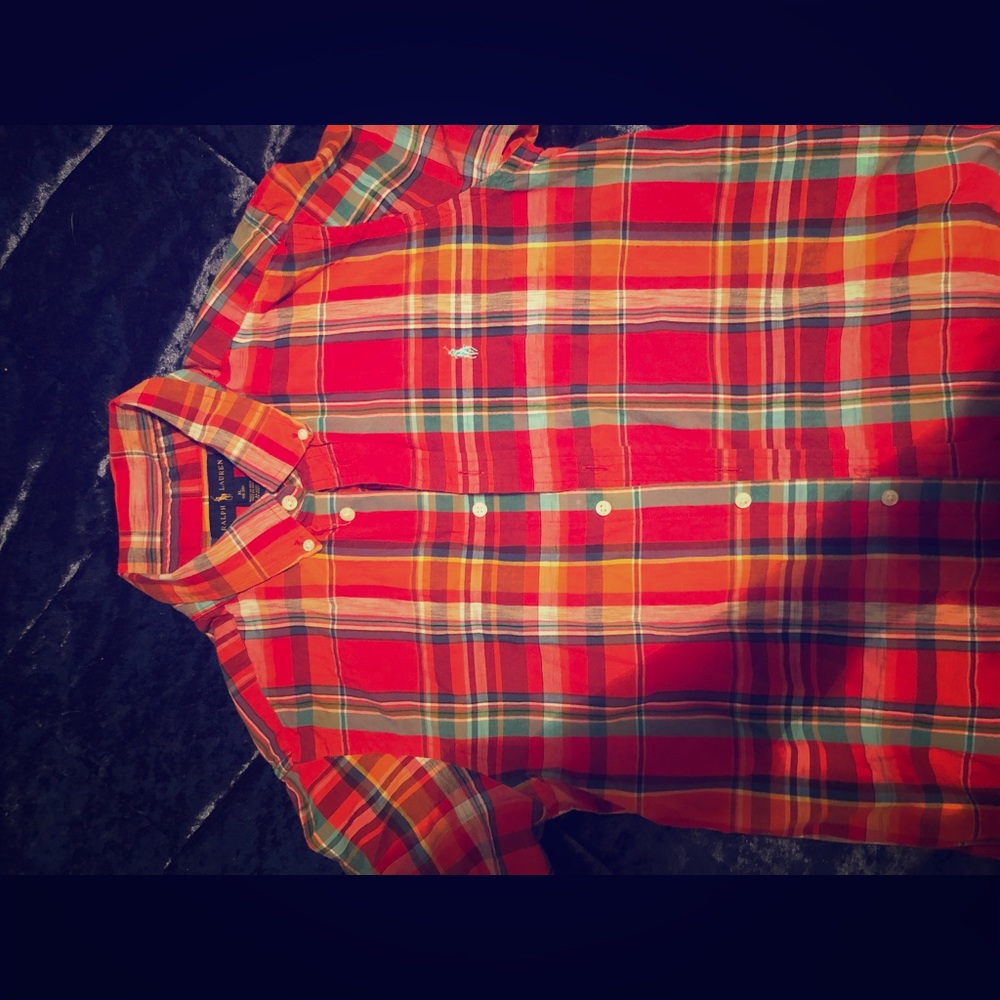 Polo Button Down Shirt -womens